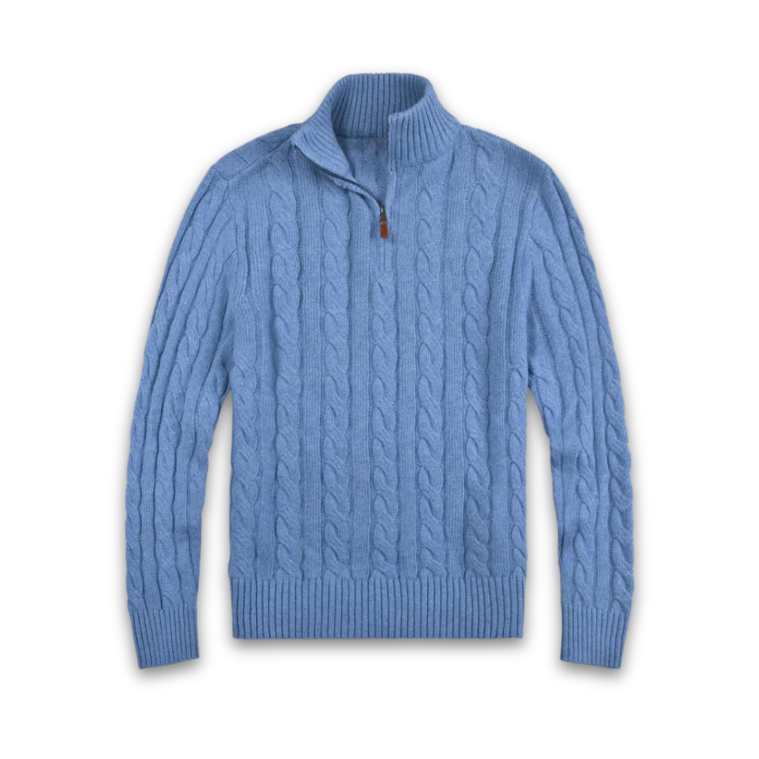 Étoile Argentée™ | Pull demi-fermé
