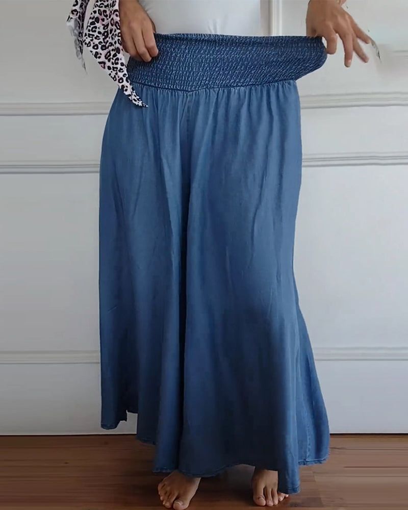 Allegra | Jupe d'Été Légère avec Taille Élastiquée
