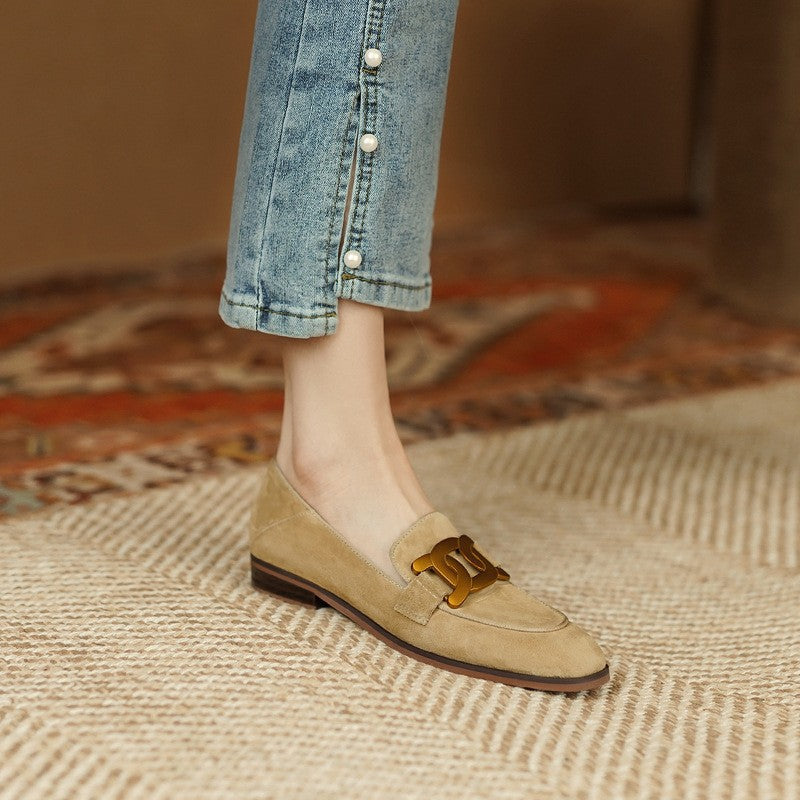 Étoile Argentée™ | Mocassins en cuir pour femmes