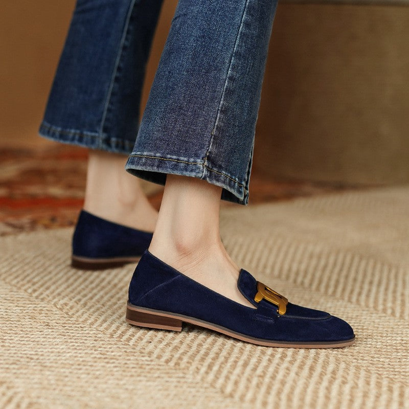Étoile Argentée™ | Mocassins en cuir pour femmes