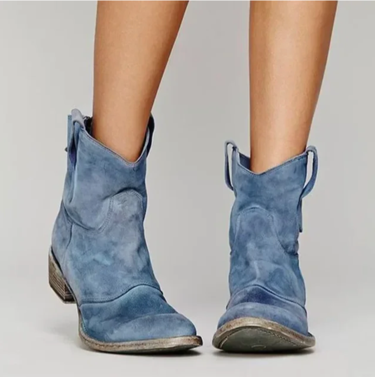 Rossella - Bottes en cuir suédé