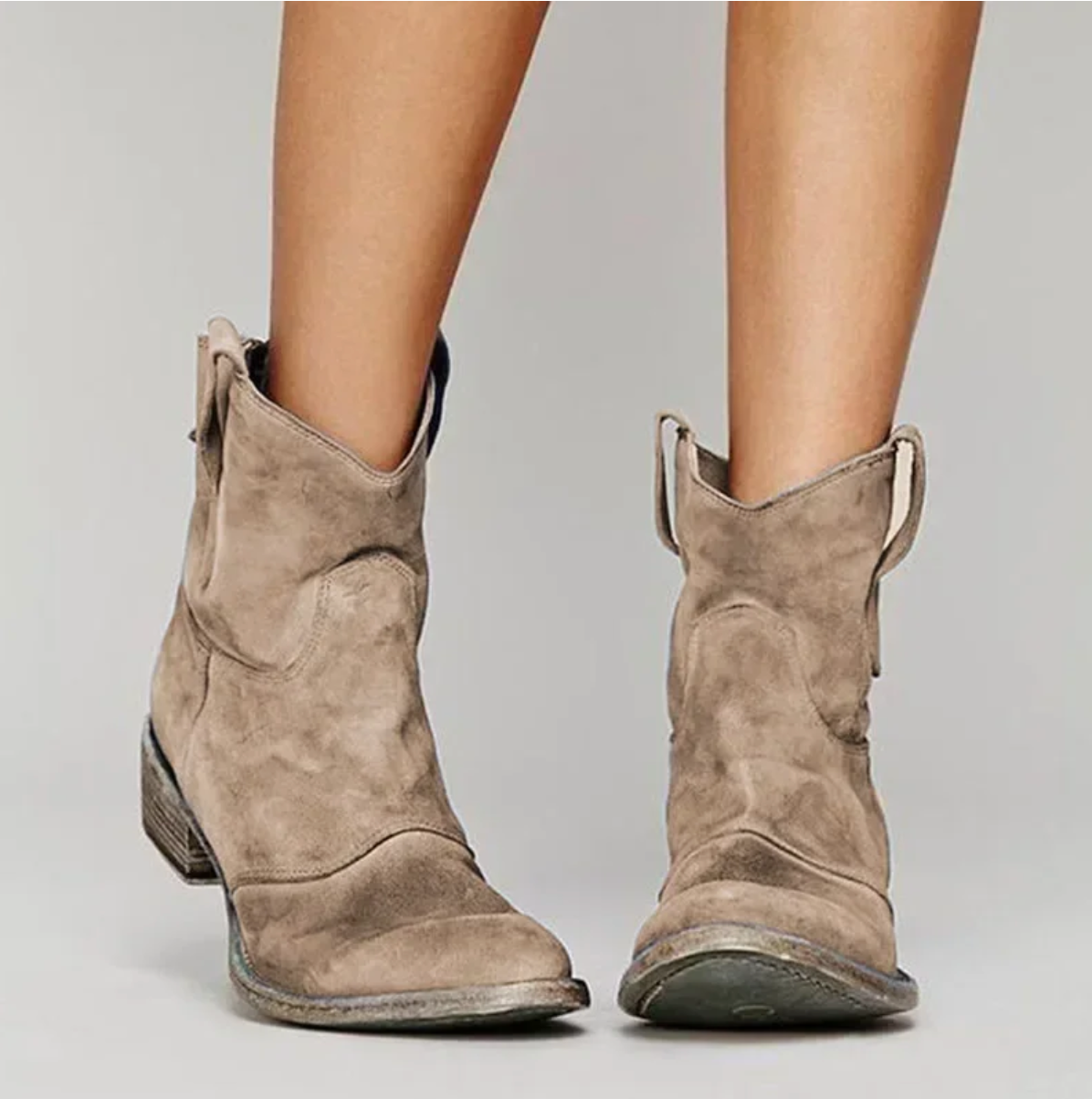 Rossella - Bottes en cuir suédé