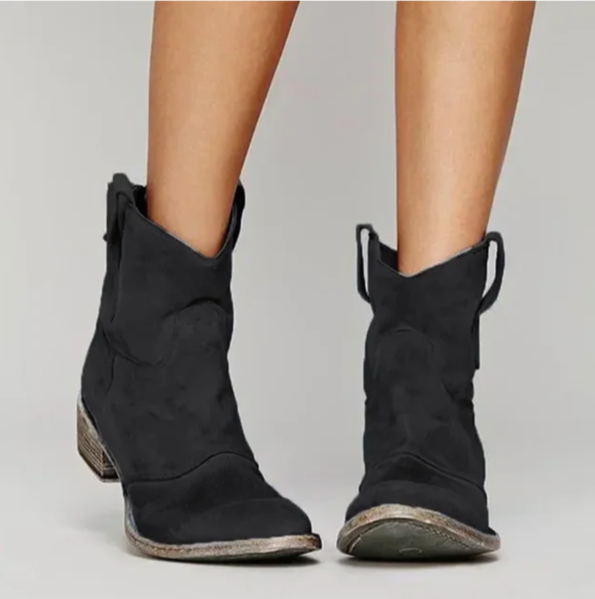 Rossella - Bottes en cuir suédé