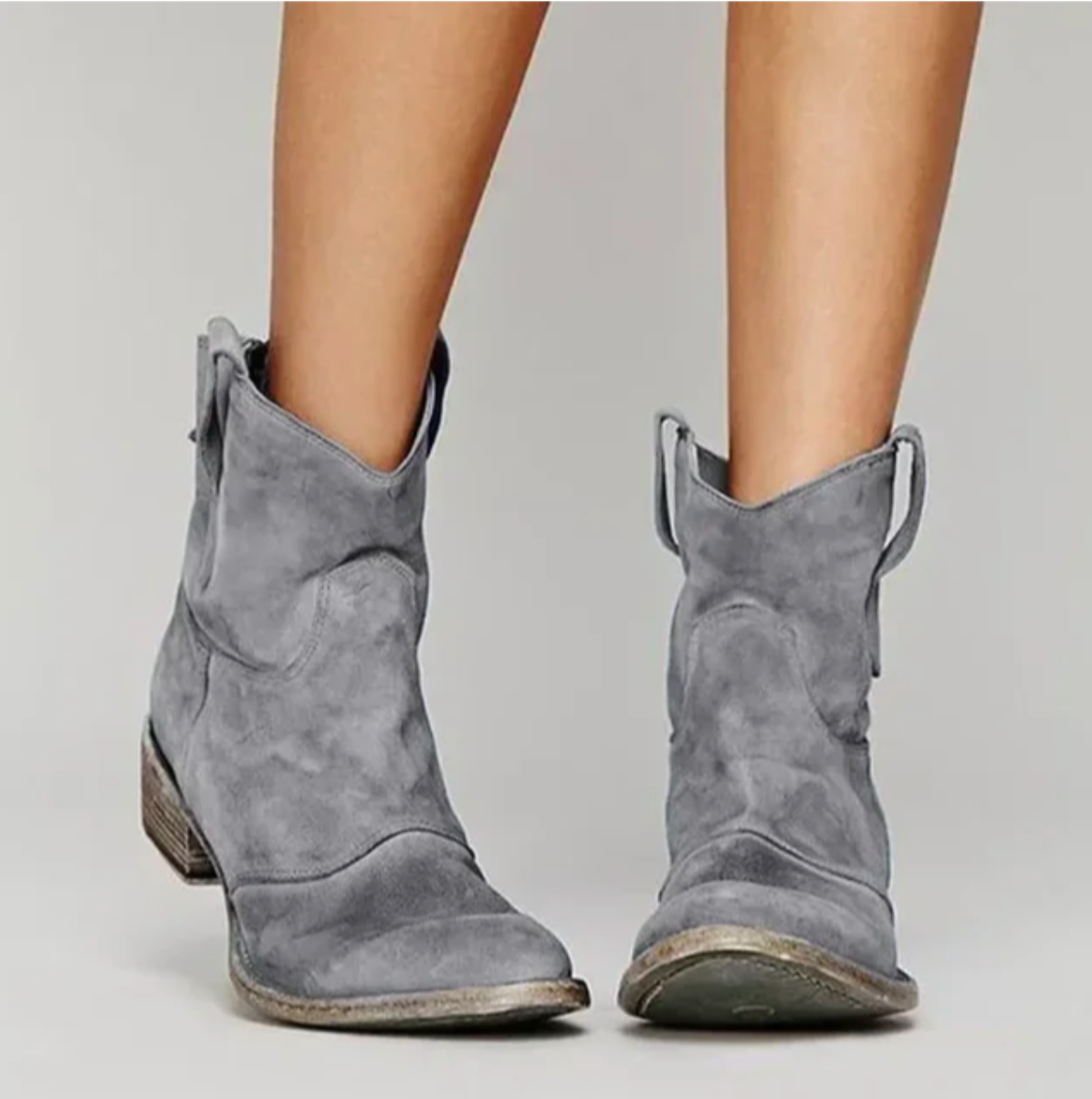 Rossella - Bottes en cuir suédé