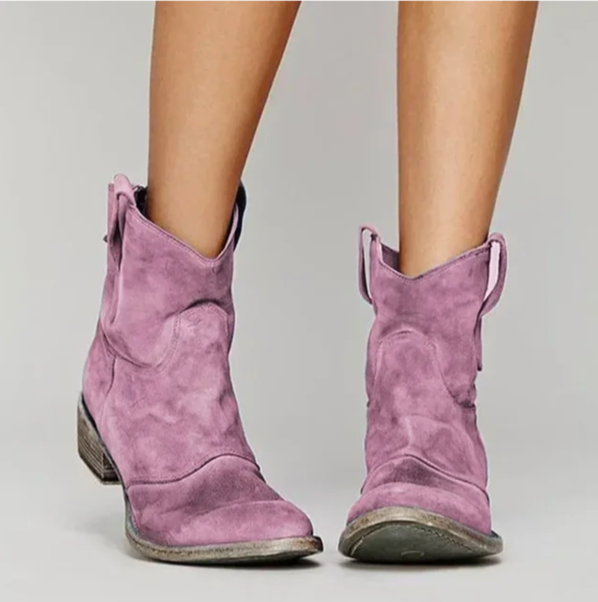 Rossella - Bottes en cuir suédé