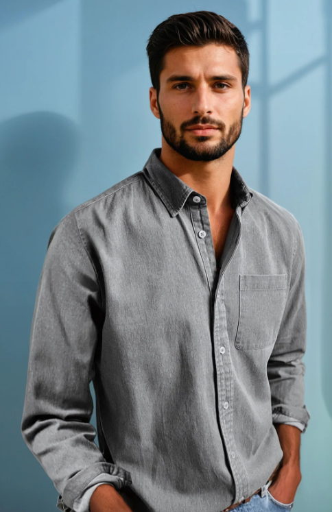 Étoile Argentée™ | Chemise décontractée