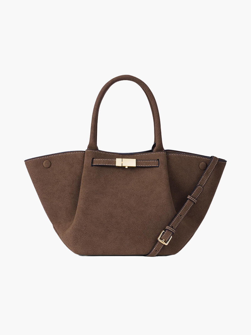 Étoile Argentée™ | Sac en Suède Élégant