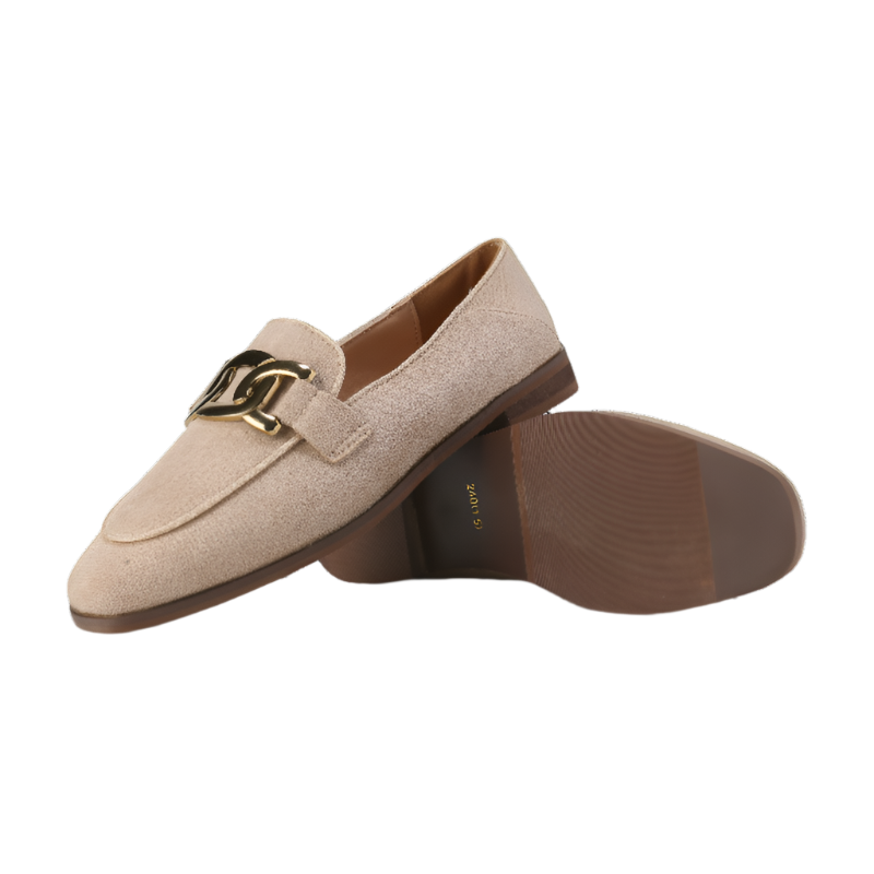 Étoile Argentée™ | Mocassins en cuir pour femmes