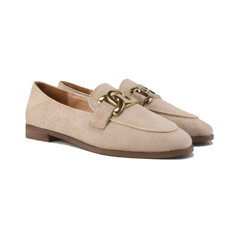 Étoile Argentée™ | Mocassins en cuir pour femmes