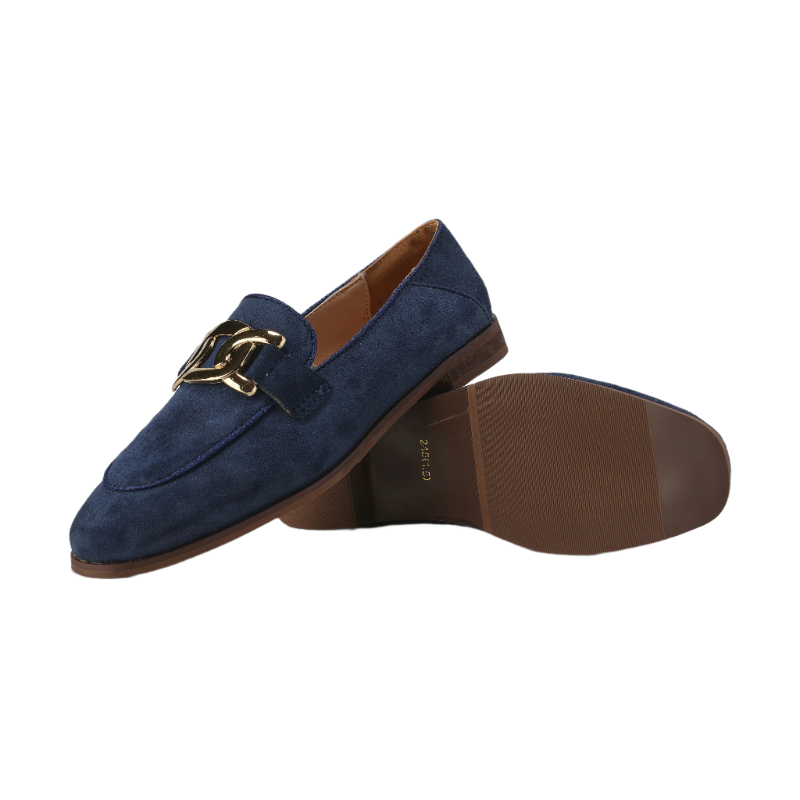 Étoile Argentée™ | Mocassins en cuir pour femmes