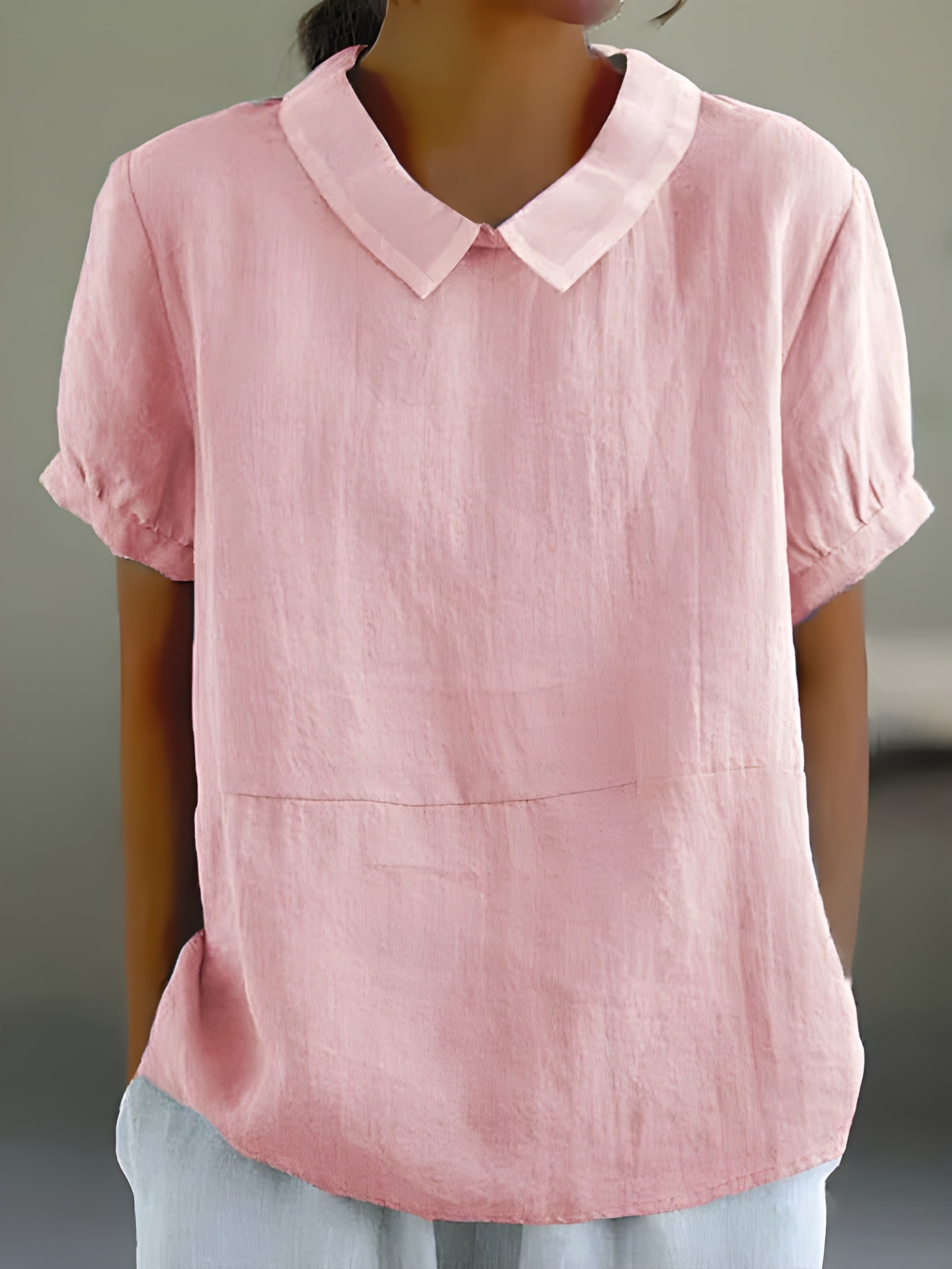 Camille | Blouse fluide à col chic