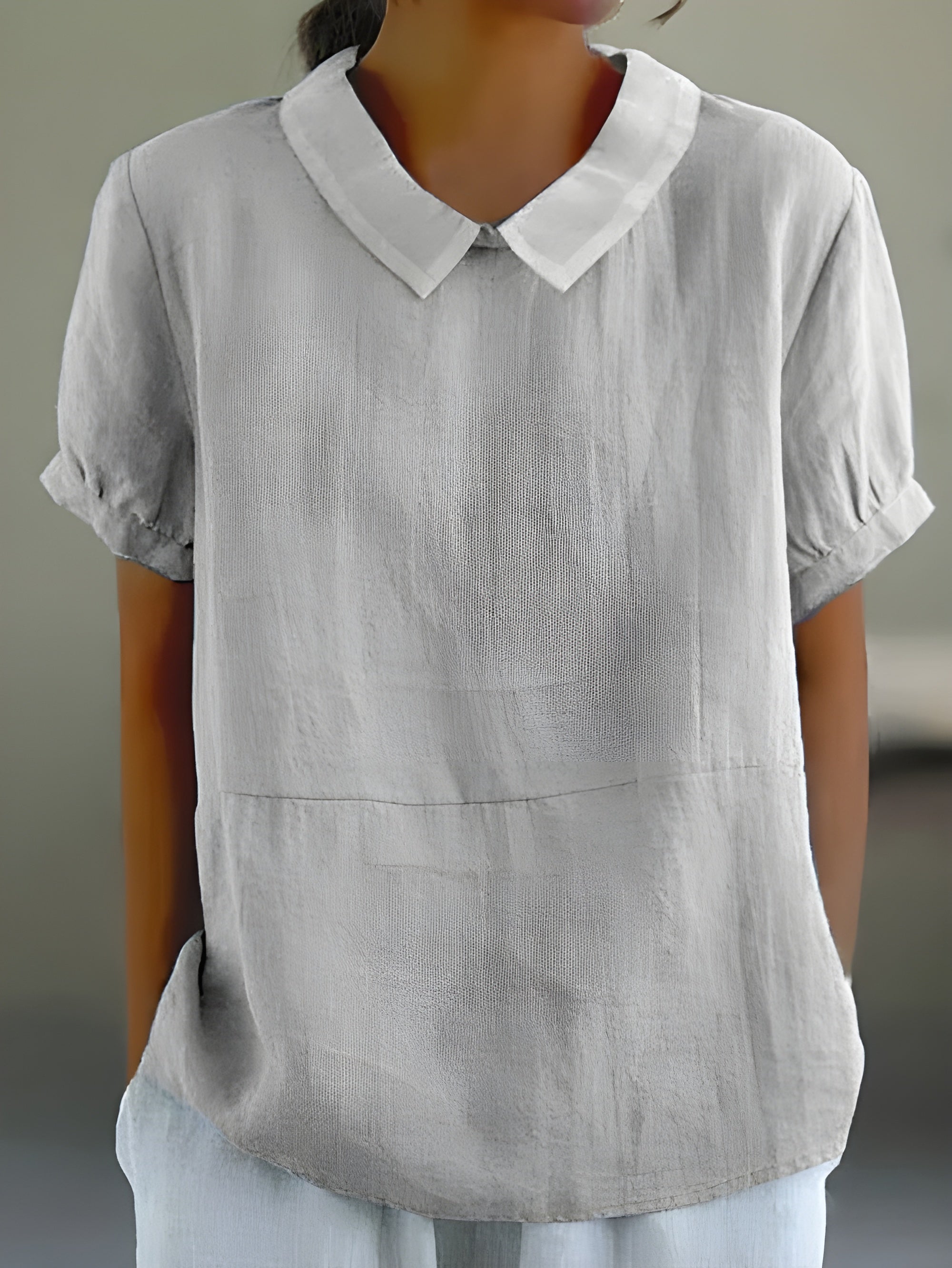 Camille | Blouse fluide à col chic